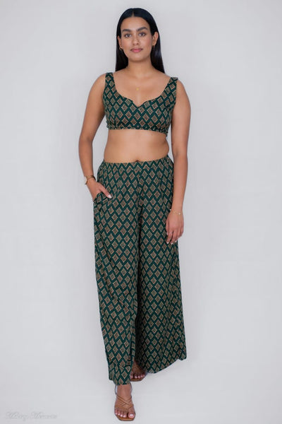 Coogee Pants | Dark Green Fusion Creations