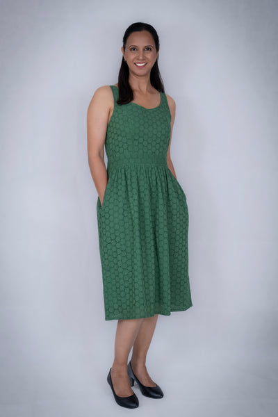 Evergreen dress | Green Fusion Creations